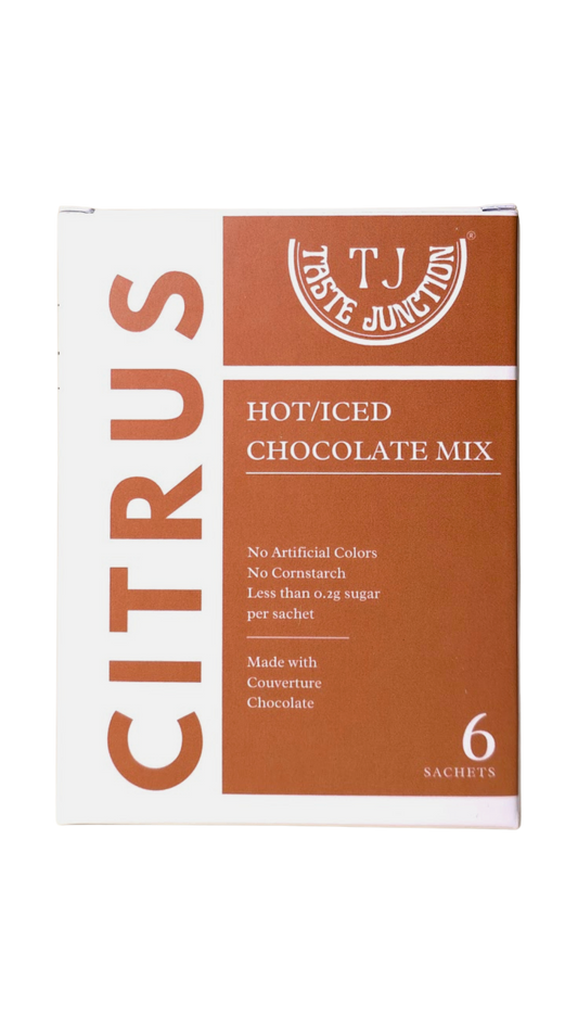 Citrus Hot and Iced Chocolate