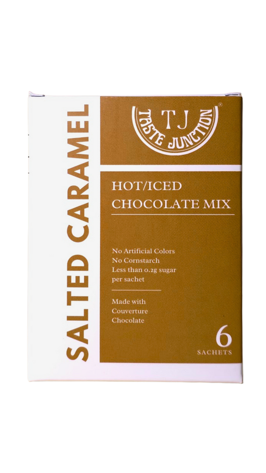 Salted Caramel Hot and Iced Chocolate
