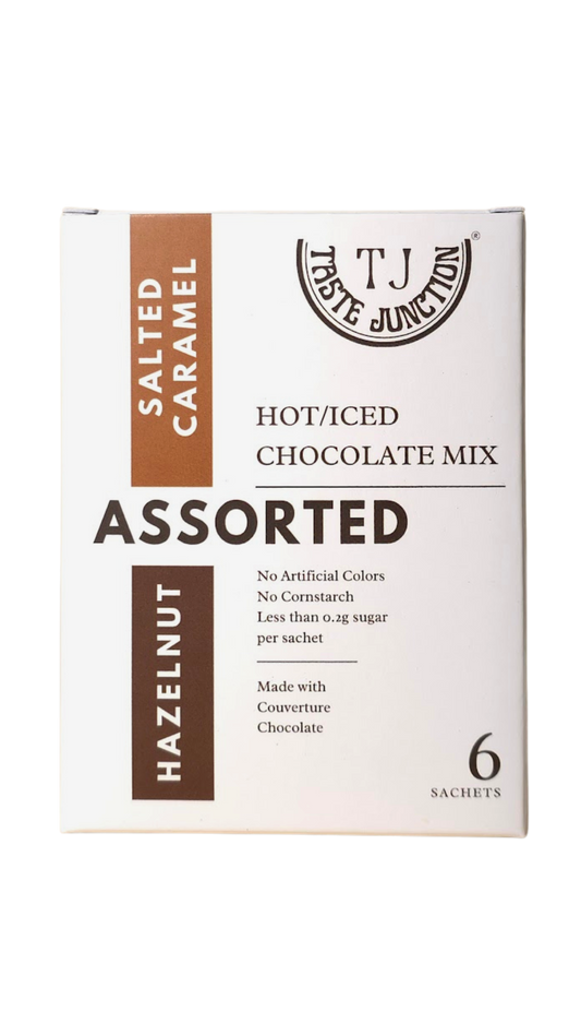 HAZELNUT & SALTED CARAMEL | HOT AND ICED CHOCOLATE