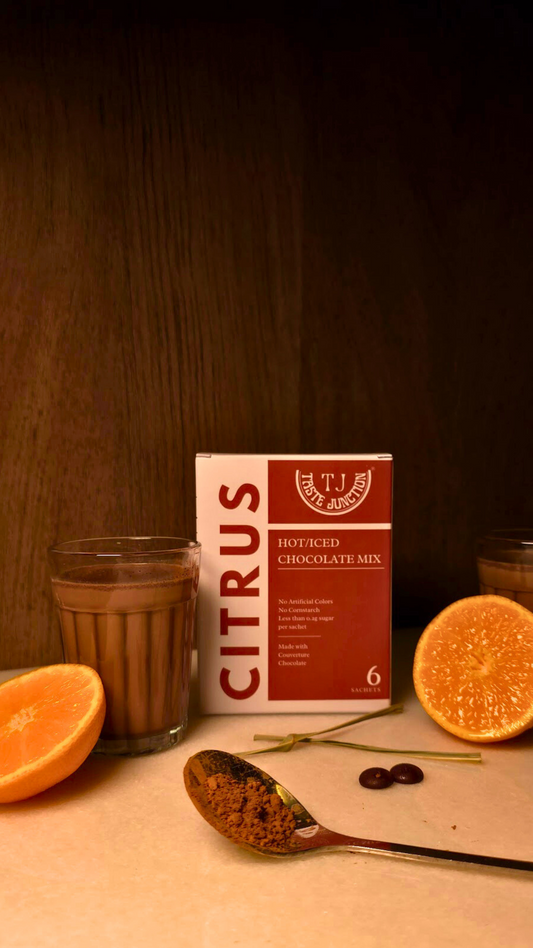 Citrus Hot and Iced Chocolate