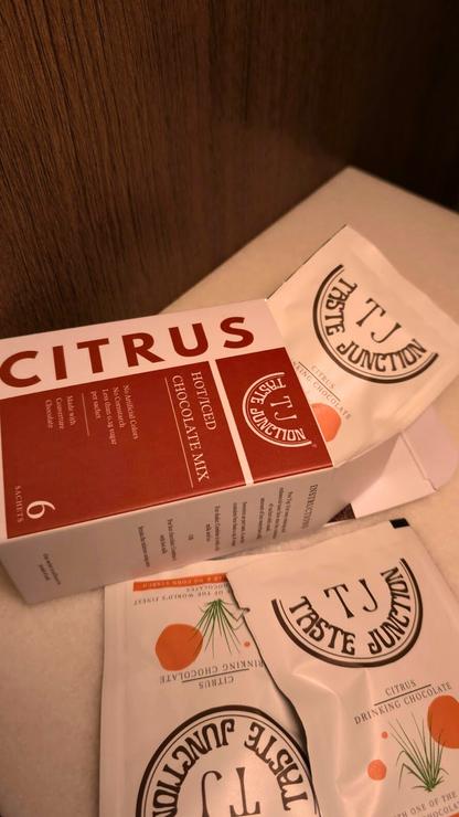 Citrus Hot and Iced Chocolate