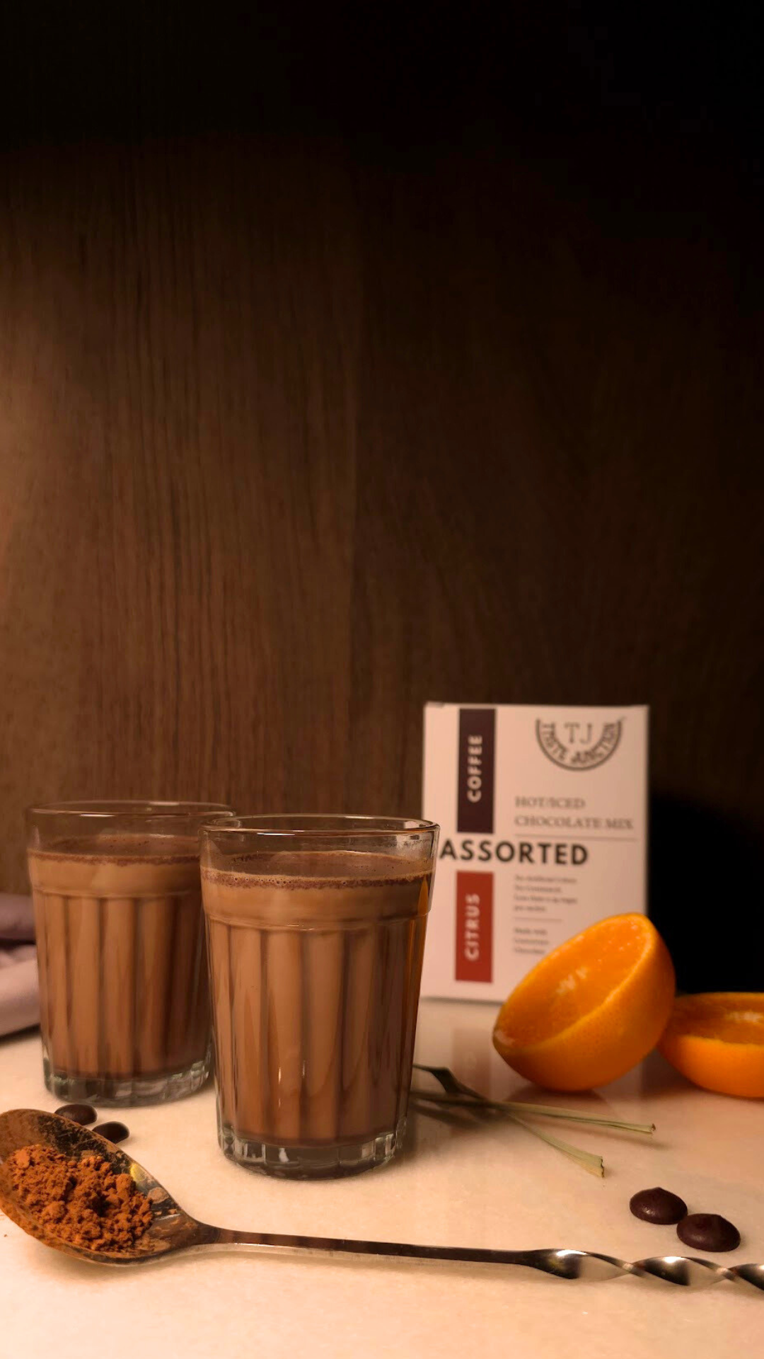 CITRUS & COFFEE | HOT AND ICED CHOCOLATE