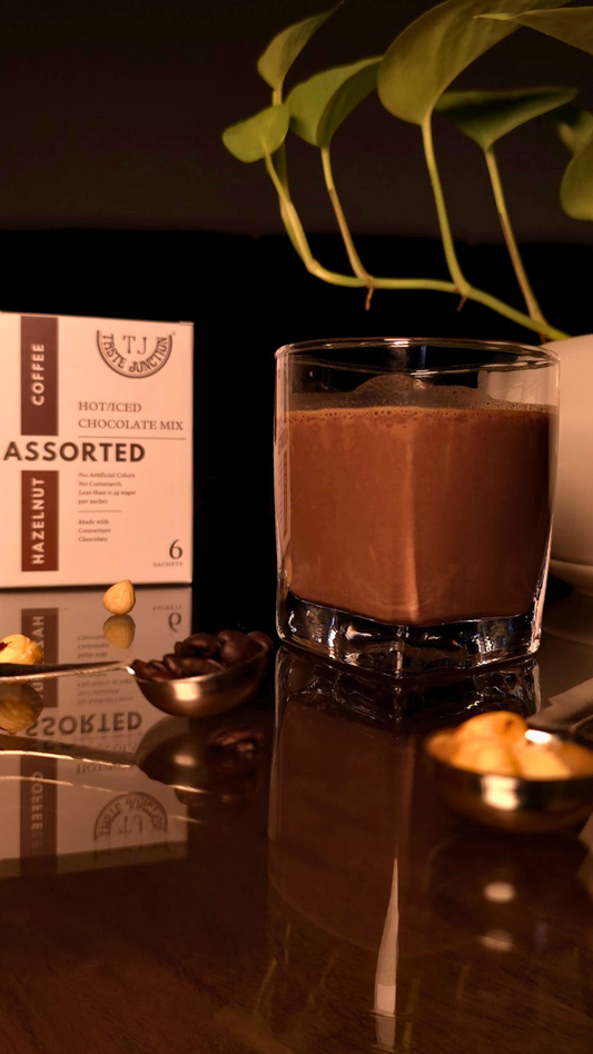 HAZELNUT & COFFEE | HOT AND ICED CHOCOLATE